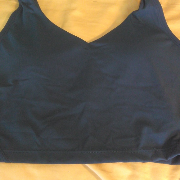 BNWT SPORTS VEST/ TOP LADIES SZ. 4 DARK BLUE BY NEW ATTITUDE  STRETCHY - Picture 4 of 6